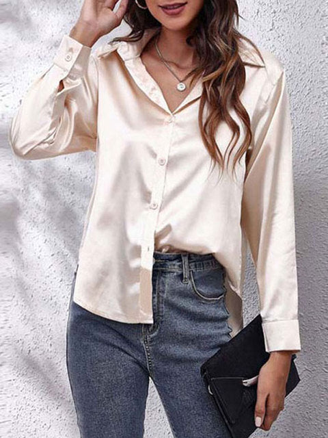 Selene | Satijnen Blouse Dames