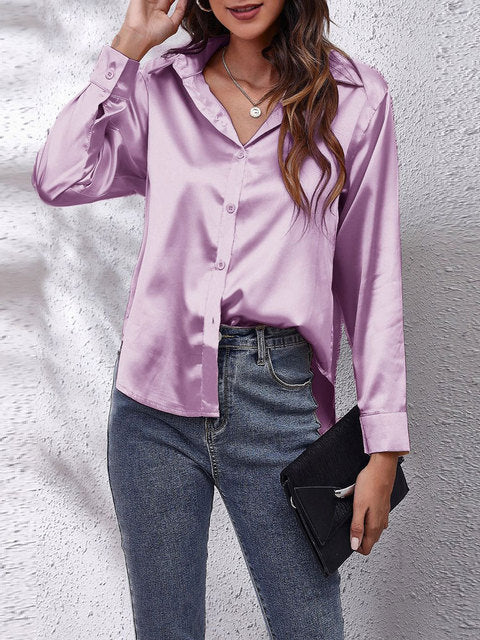Selene | Satijnen Blouse Dames