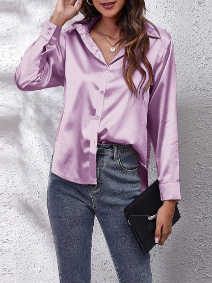 Selene | Satijnen Blouse Dames