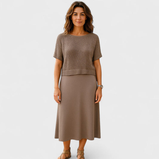 Solène | Luchtige Midi-Jurk