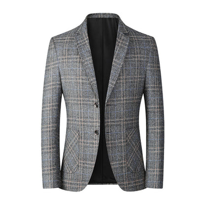 Lucien | Geruite Slim-Fit Heren Blazer