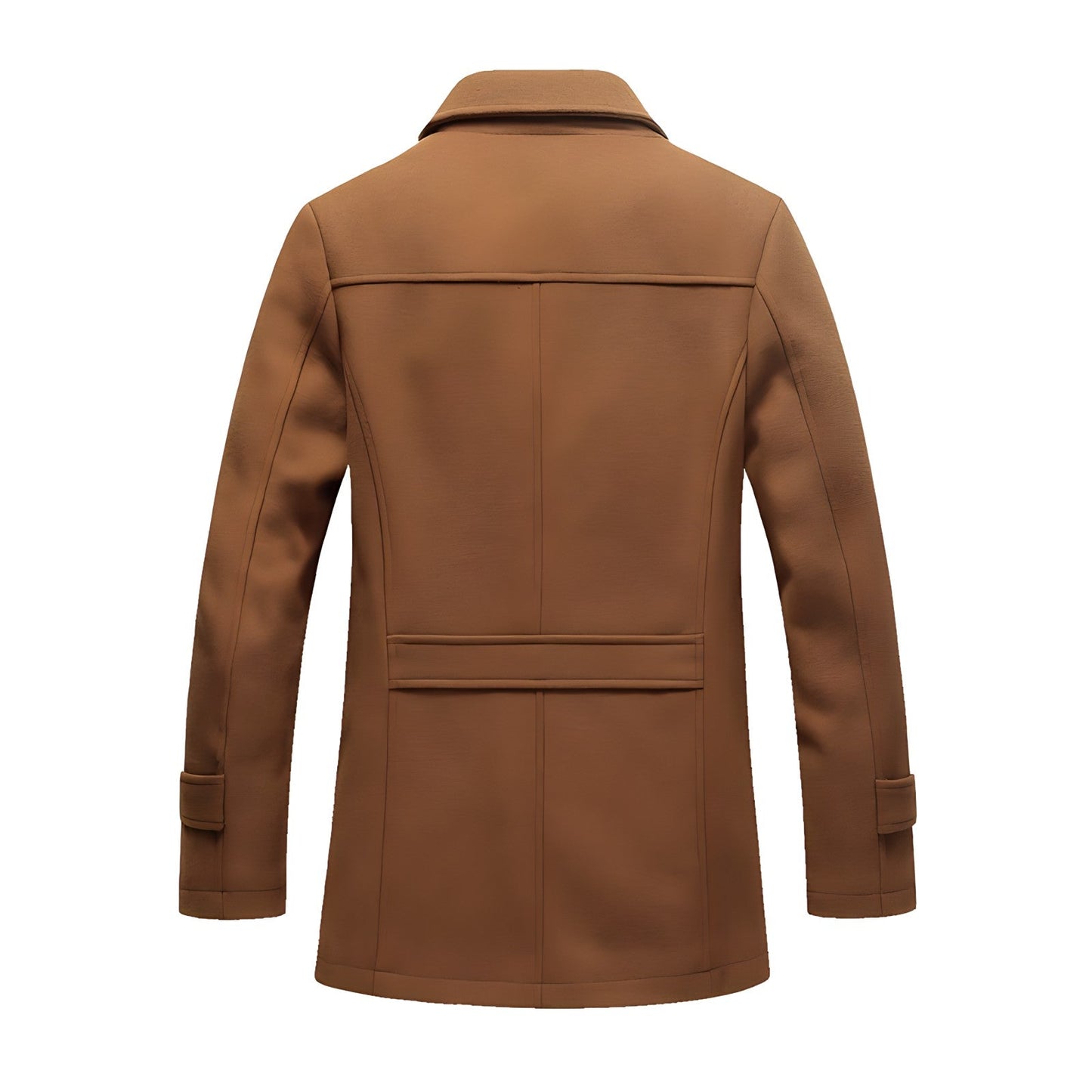 Loran™ | Casual Heren Trechcoat met Slanke Pasvorm en Winterse Warmte