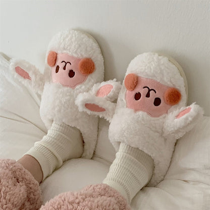 Amalia | Fluffy dieren pantoffels