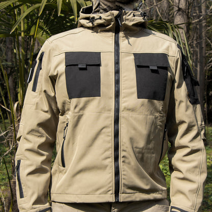 Sentinel | Tactical Softshell Jas met Contrastpanelen