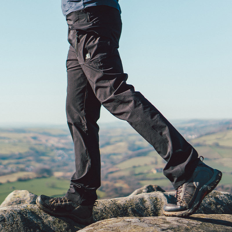 Ardorin | Zwarte Tactical Cargo Broek Heren