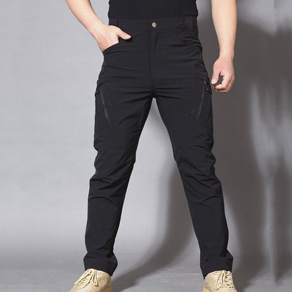 Ardorin | Zwarte Tactical Cargo Broek Heren
