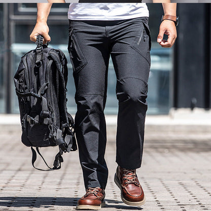 Ardorin | Zwarte Tactical Cargo Broek Heren