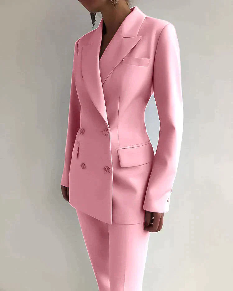 Liora | Tweedelig Pastel Pak Dames