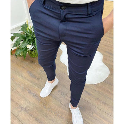 Lucent™ Slim Fit Pantalon Donkerblauw