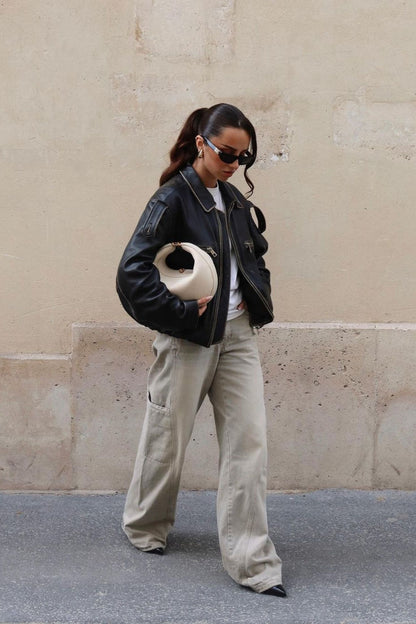 Cléa | Halvemaan Handtas