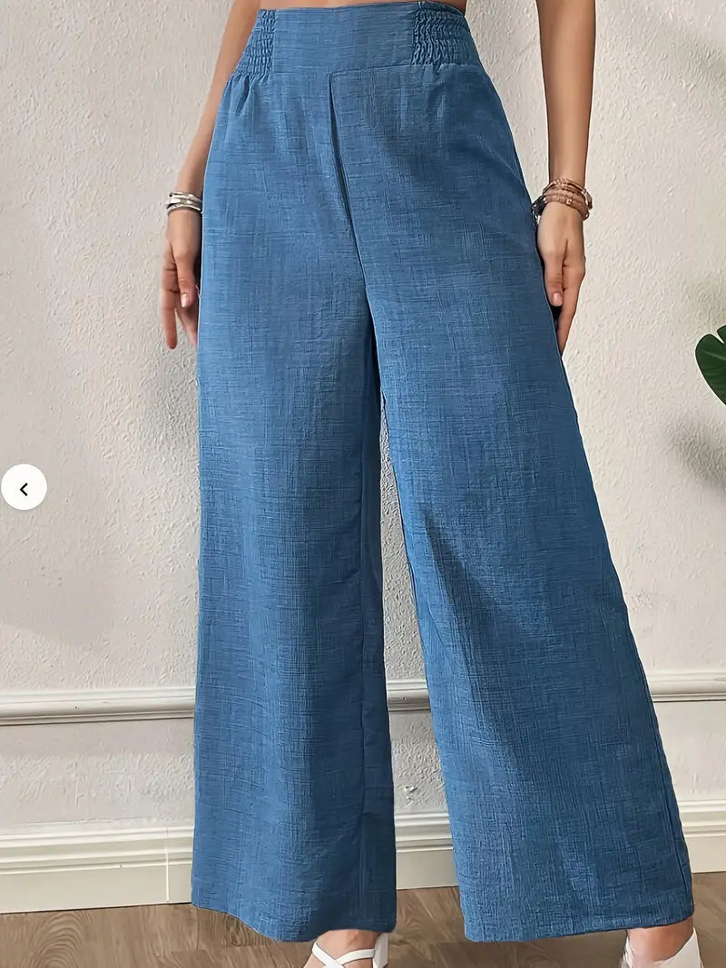 Léa | High-Waist Wijde Pantalon
