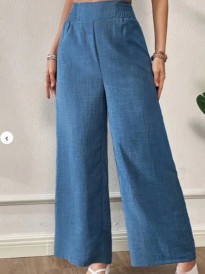 Léa | High-Waist Wijde Pantalon