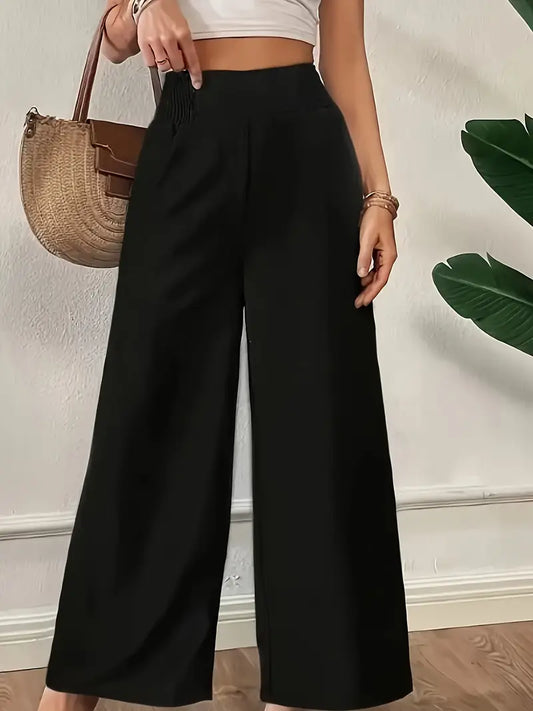 Léa | High-Waist Wijde Pantalon