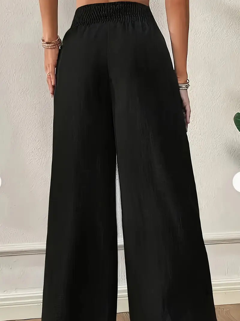Léa | High-Waist Wijde Pantalon