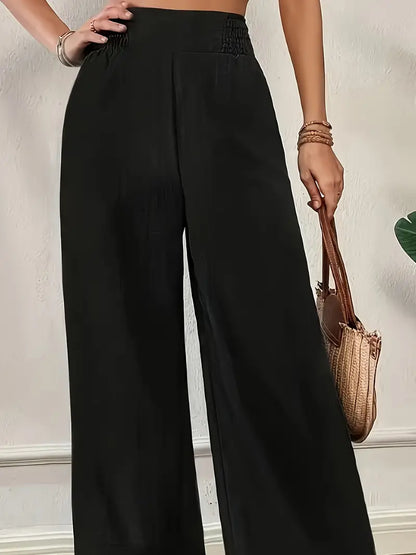 Léa | High-Waist Wijde Pantalon