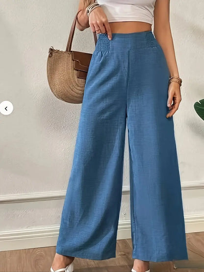 Léa | High-Waist Wijde Pantalon