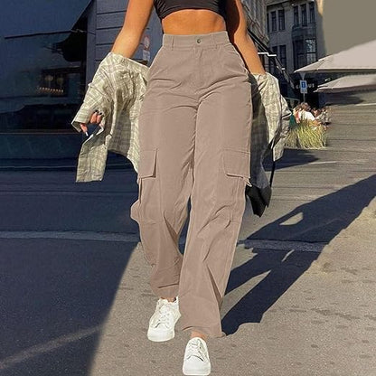 Talia | High-Waist Cargobroek