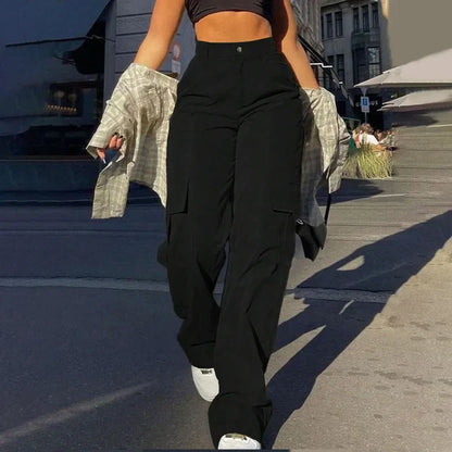 Talia | High-Waist Cargobroek