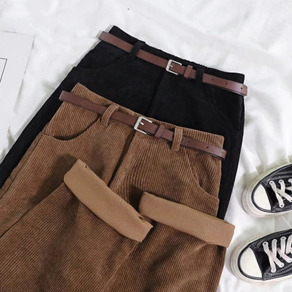 Renaya | Dames Corduroy Winterbroek Gevoerd