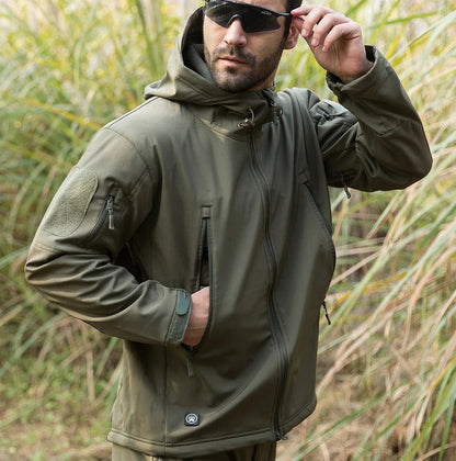 Maxim™ Water- en Winddichte Outdoor Set met Fleecevoering-Groen