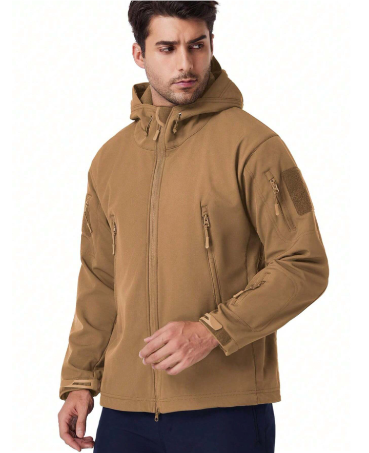 Maxim™ Water en Winddichte Outdoor Set met Fleecevoering Bruin 2