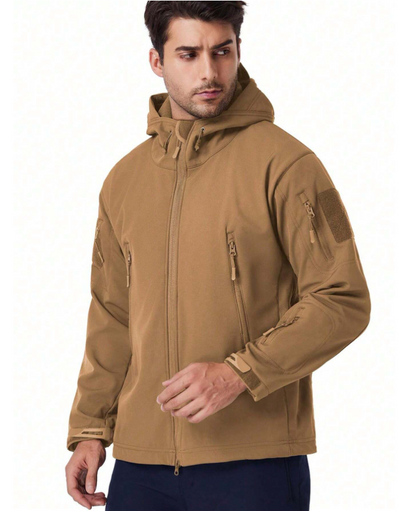 Maxim™ Water en Winddichte Outdoor Set met Fleecevoering Bruin 2