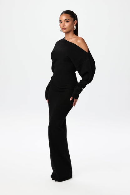 Maelis | One Shoulder Maxi Jurk