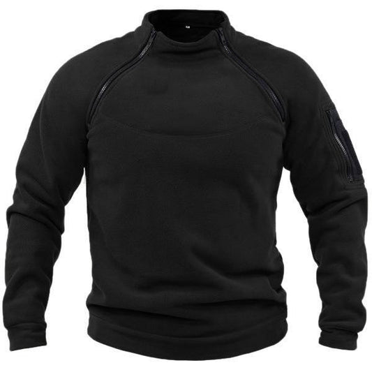 Sentinel | Tactical Fleece Pullover met Rits en Armzakken