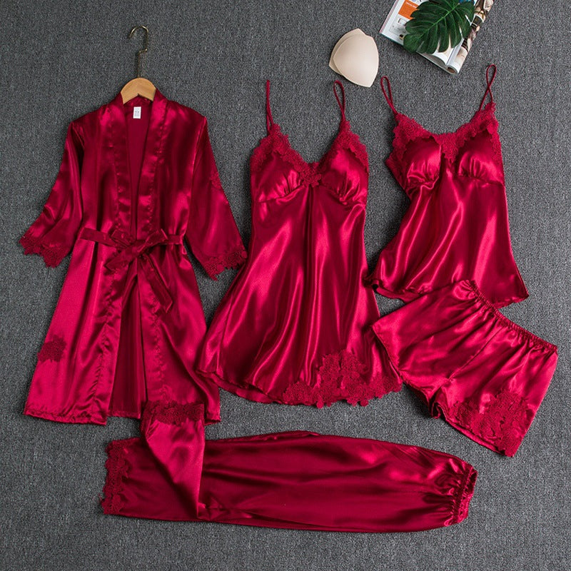 Valencia | Satijnen Pyjama Set Dames
