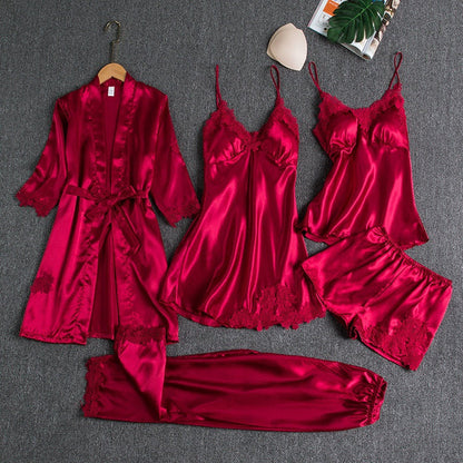 Valencia | Satijnen Pyjama Set Dames