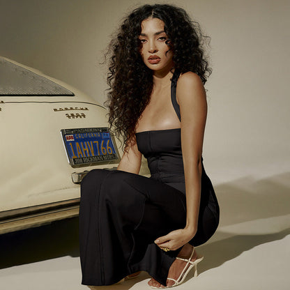Alessia | Lange Halterjurk