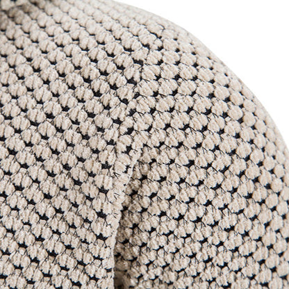 Elric | Gebreide Lange Hoodie-Jas