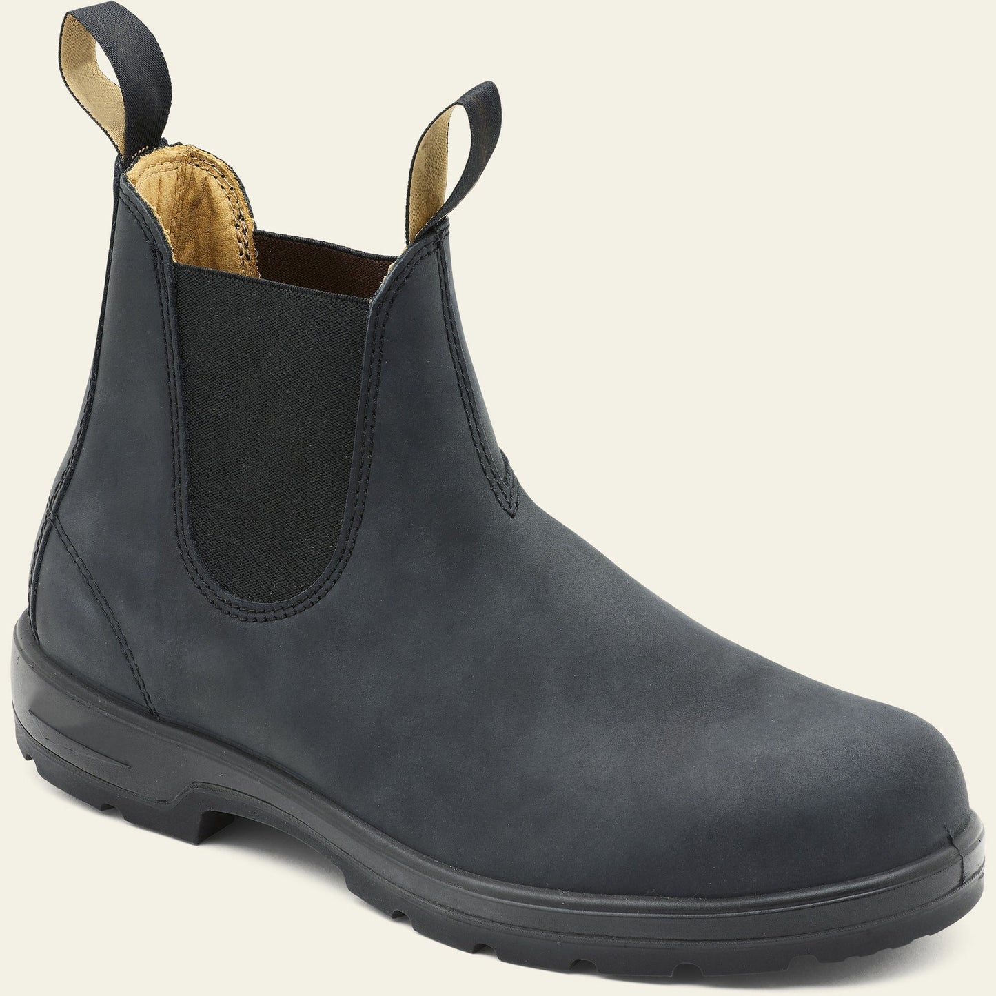 Chelsea Boots – Slip On with Rugged Sole