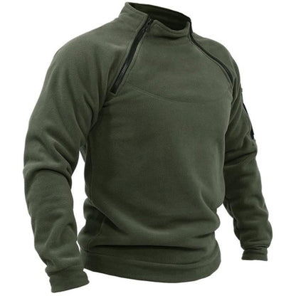 Sentinel | Tactical Fleece Pullover met Rits en Armzakken