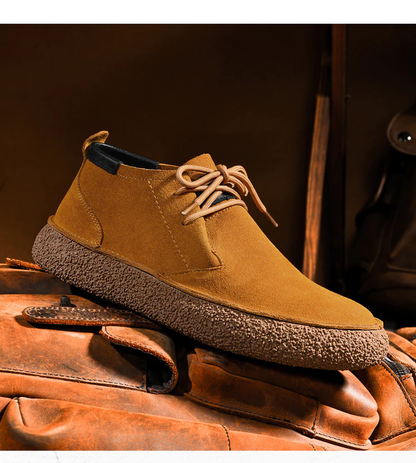 Matteo | Heren Suède Veterschoenen