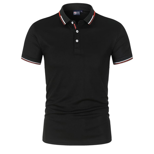 Dario | Polo met Contrasterende Boorden Heren