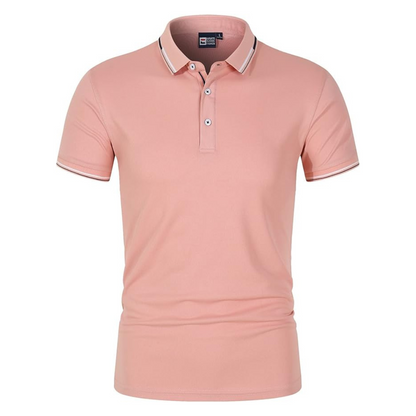 Dario | Polo met Contrasterende Boorden Heren