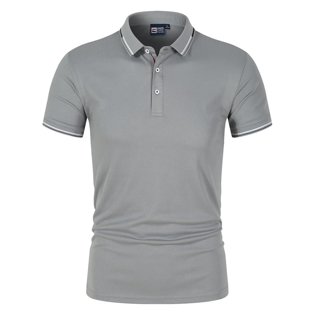 Dario | Polo met Contrasterende Boorden Heren