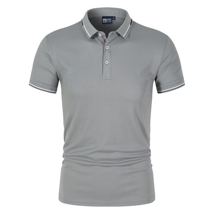 Dario | Polo met Contrasterende Boorden Heren