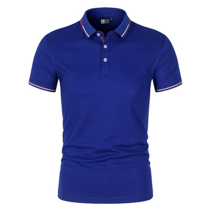 Dario | Polo met Contrasterende Boorden Heren