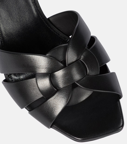 Isolde | Gevlochten Mules Met Hak Dames