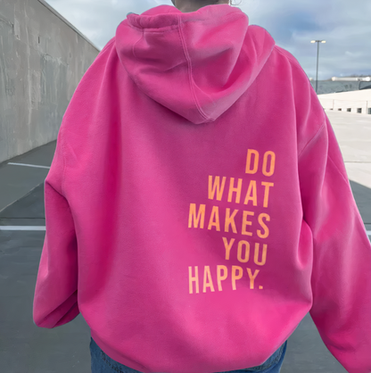 Maribel | Oversized Hoodie Met Capuchon & Inspirerende Tekstprint