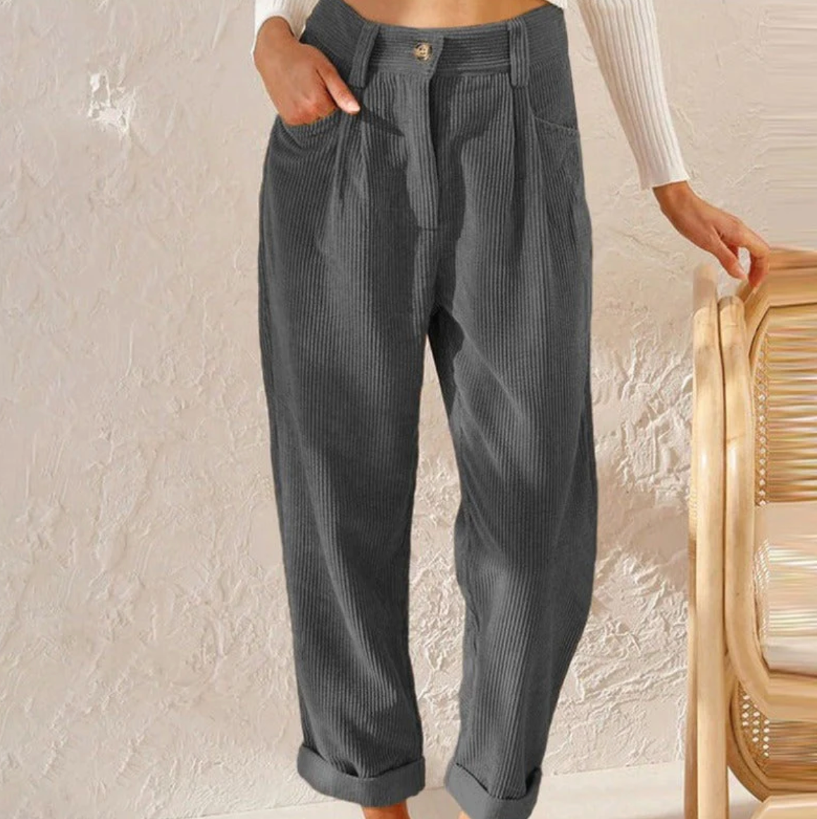 Novara | Corduroy Broek Dames