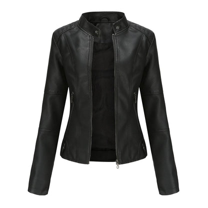 Isabella | Bikerjack Dames Kunstleer Met Getailleerde Pasvorm