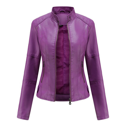Isabella | Bikerjack Dames Kunstleer Met Getailleerde Pasvorm