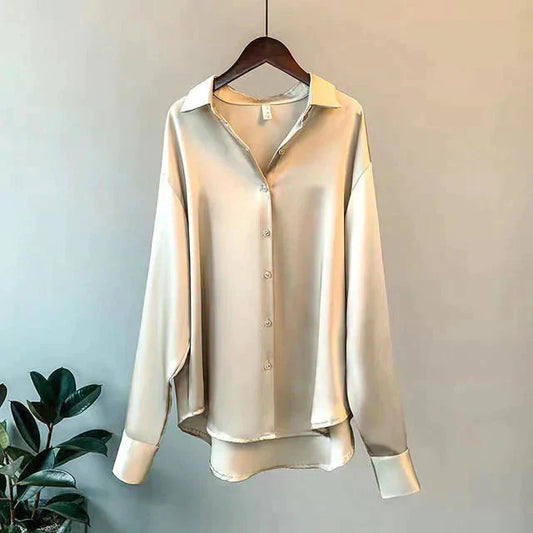 Celestine | Satijnlook Blouse Dames