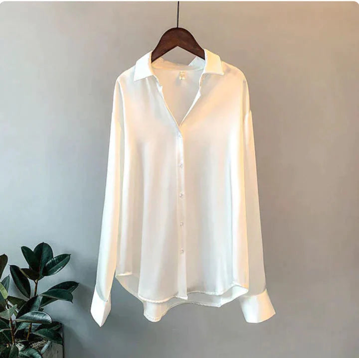 Celestine | Satijnlook Blouse Dames