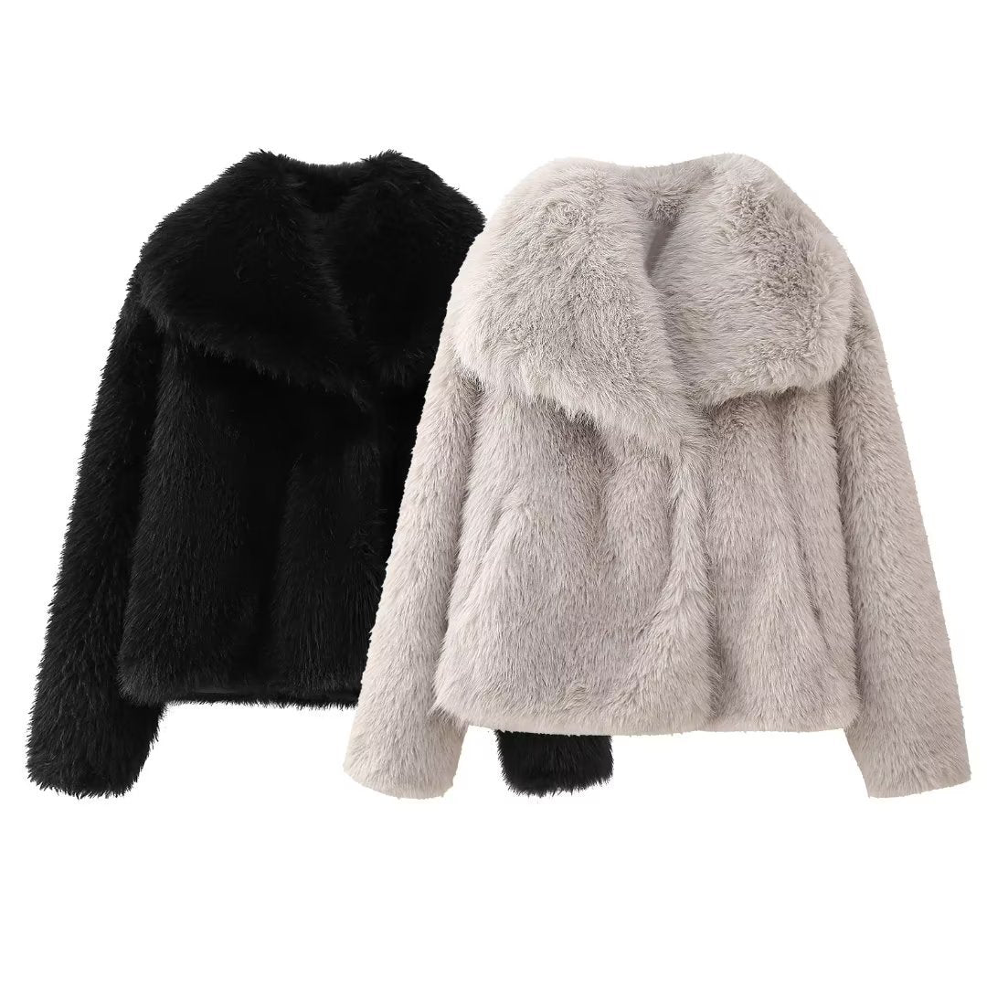 Serenya | Faux Fur Jas Dames