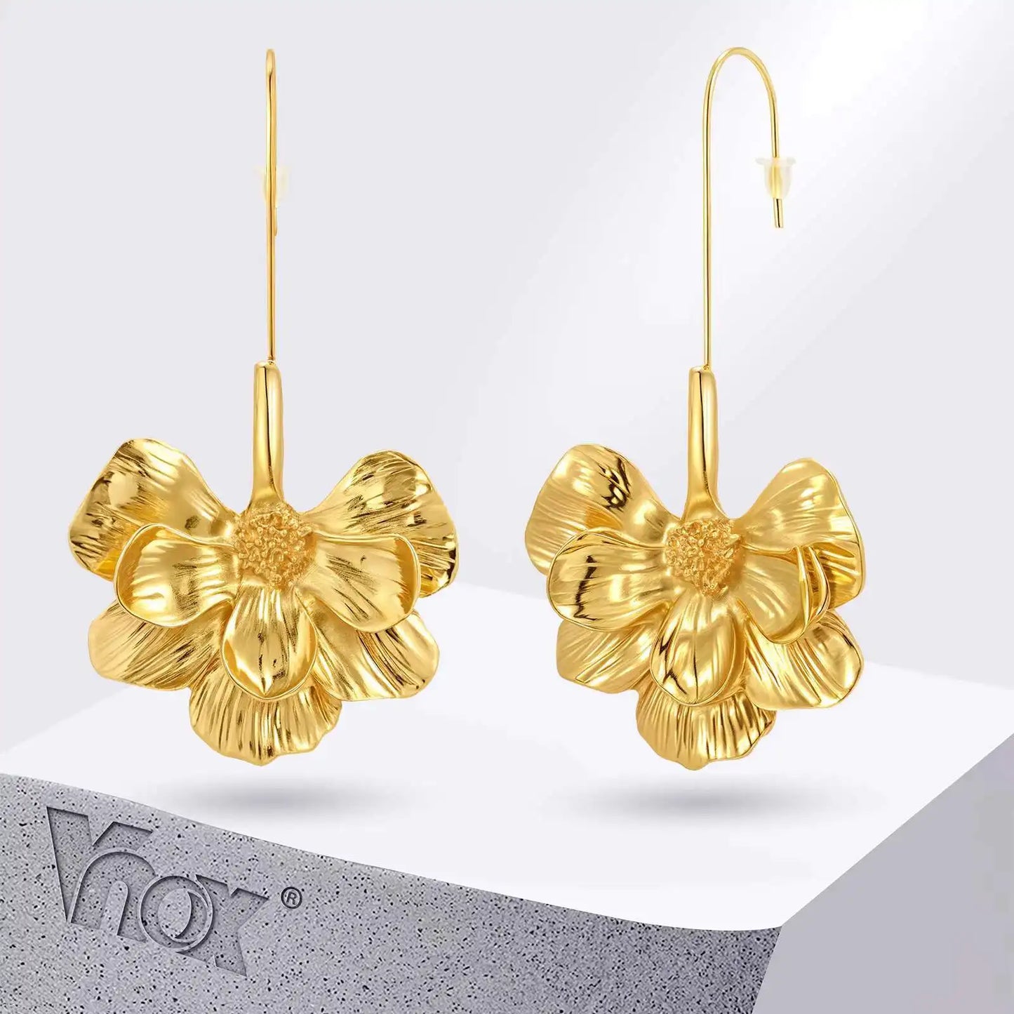Fiora | Gouden Oorbellen