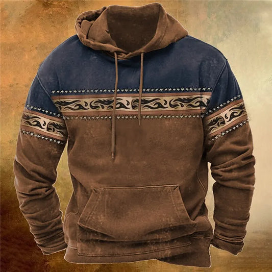 Lars™ | Comfortabele Vintage Hoodie met Moderne Pasvorm voor Casual Stijl